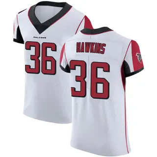 Atlanta Falcons Men's Brad Hawkins Elite Jersey - White