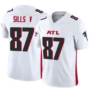 Atlanta Falcons Men's David Sills V Limited Vapor F.U.S.E. Jersey - White