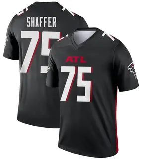 Atlanta Falcons Men's Justin Shaffer Legend Jersey - Black