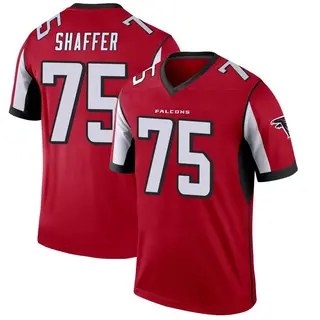 Atlanta Falcons Men's Justin Shaffer Legend Jersey - Red