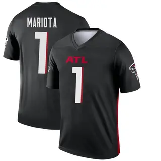 Atlanta Falcons Men's Marcus Mariota Legend Jersey - Black