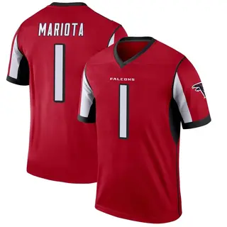 Atlanta Falcons Men's Marcus Mariota Legend Jersey - Red