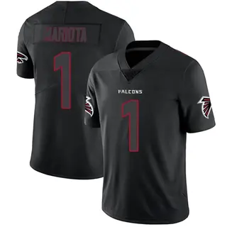 Atlanta Falcons Men's Marcus Mariota Limited Jersey - Black Impact