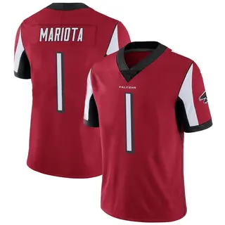 Atlanta Falcons Men's Marcus Mariota Limited Team Color Vapor Untouchable Jersey - Red