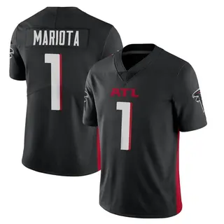 Atlanta Falcons Men's Marcus Mariota Limited Vapor Untouchable Jersey - Black