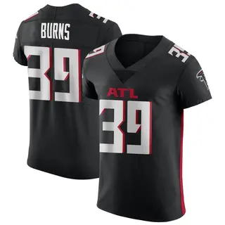Atlanta Falcons Men's Robert Burns Elite Alternate Jersey - Black