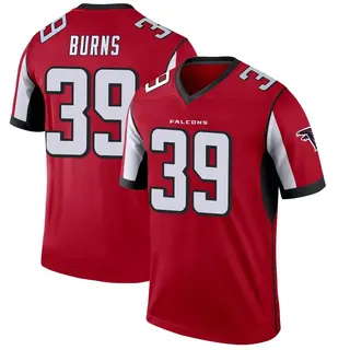 Atlanta Falcons Men's Robert Burns Legend Jersey - Red