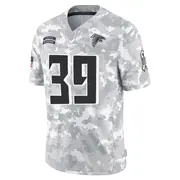 Atlanta Falcons Men's Robert Burns Limited 2024 Salute to Service Jersey - Arctic Camo