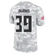 Atlanta Falcons Men's Robert Burns Limited 2024 Salute to Service Jersey - Arctic Camo