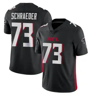 Atlanta Falcons Men's Ryan Schraeder Limited Vapor Untouchable Jersey - Black