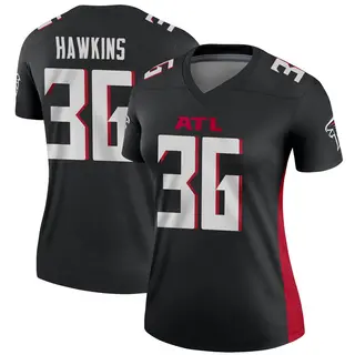 Atlanta Falcons Women's Brad Hawkins Legend Jersey - Black