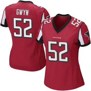 Atlanta Falcons Women's Jovaughn Gwyn Game Team Color Jersey - Red