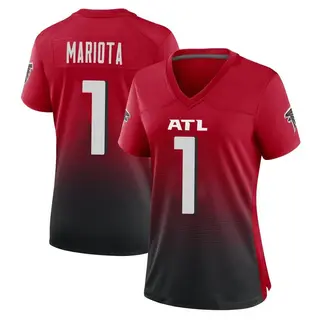 Atlanta Falcons Women's Marcus Mariota Game 2nd Alternate Jersey - Red