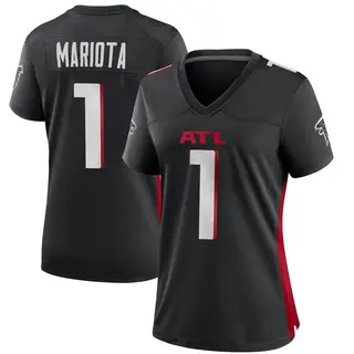 Atlanta Falcons Women's Marcus Mariota Game Alternate Jersey - Black