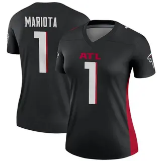 Atlanta Falcons Women's Marcus Mariota Legend Jersey - Black