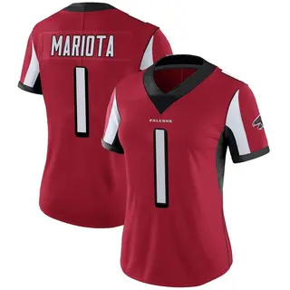 Atlanta Falcons Women's Marcus Mariota Limited Team Color Vapor Untouchable Jersey - Red