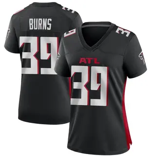 Atlanta Falcons Women's Robert Burns Game Alternate Jersey - Black