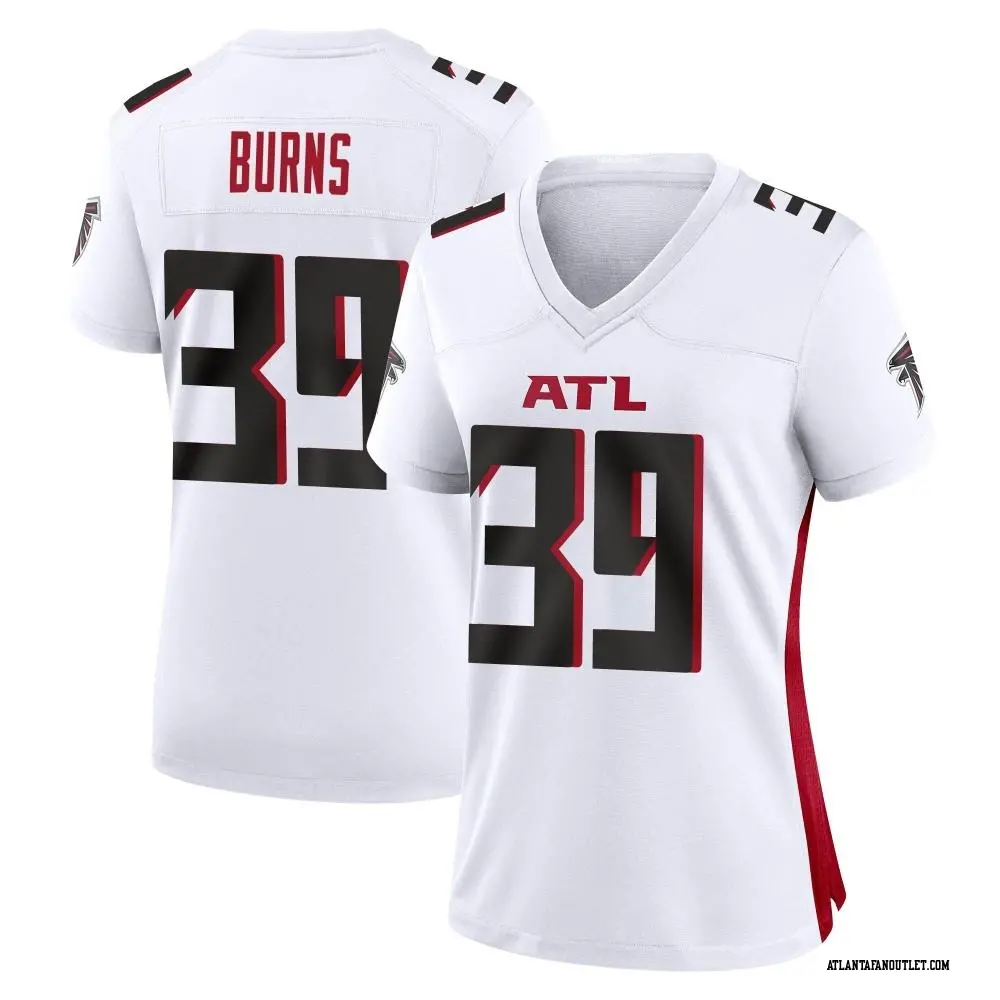 Atlanta Falcons Women's Robert Burns Game Jersey - White