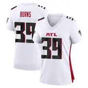 Atlanta Falcons Women's Robert Burns Game Jersey - White