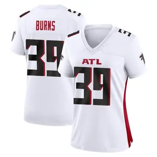Atlanta Falcons Women's Robert Burns Game Jersey - White