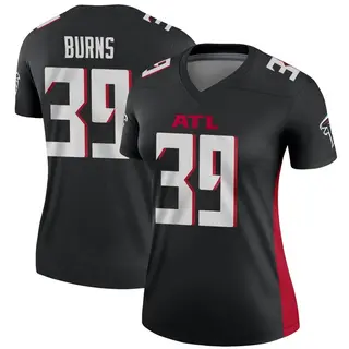 Atlanta Falcons Women's Robert Burns Legend Jersey - Black