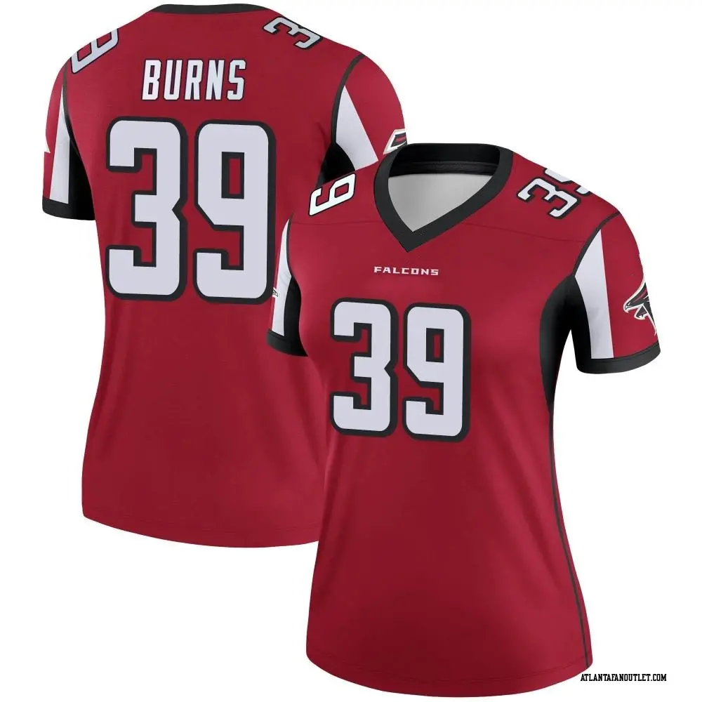 Atlanta Falcons Women's Robert Burns Legend Jersey - Red