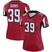 Atlanta Falcons Women's Robert Burns Legend Jersey - Red