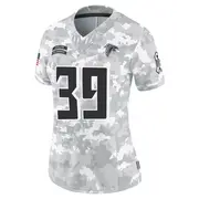 Atlanta Falcons Women's Robert Burns Limited 2024 Salute to Service Jersey - Arctic Camo