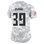 Atlanta Falcons Women's Robert Burns Limited 2024 Salute to Service Jersey - Arctic Camo