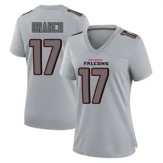 Atlanta Falcons Women's Zachariah Branch Game Atmosphere Fashion Jersey - Gray