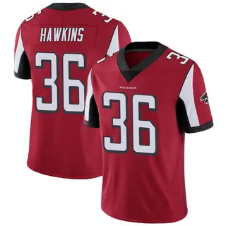 Atlanta Falcons Youth Brad Hawkins Limited Team Color Vapor Untouchable Jersey - Red