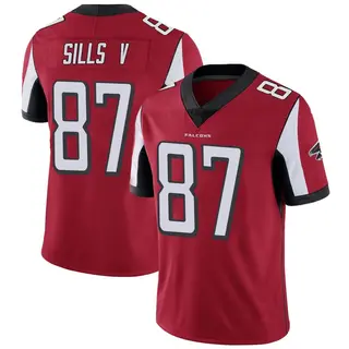 Atlanta Falcons Youth David Sills V Limited Team Color Vapor Untouchable Jersey - Red