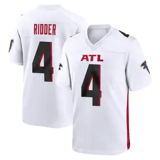 Atlanta Falcons Youth Desmond Ridder Game Jersey - White
