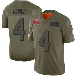 Atlanta Falcons Youth Desmond Ridder Limited 2019 Salute to Service Jersey - Camo