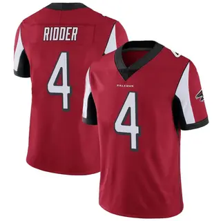 Atlanta Falcons Youth Desmond Ridder Limited Team Color Vapor Untouchable Jersey - Red