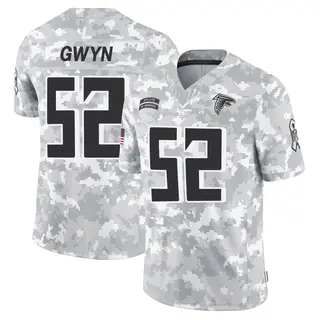Atlanta Falcons Youth Jovaughn Gwyn Limited 2024 Salute to Service Jersey - Arctic Camo