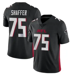 Atlanta Falcons Youth Justin Shaffer Limited Vapor Untouchable Jersey - Black