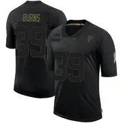 Atlanta Falcons Youth Robert Burns Limited 2020 Salute To Service Jersey - Black