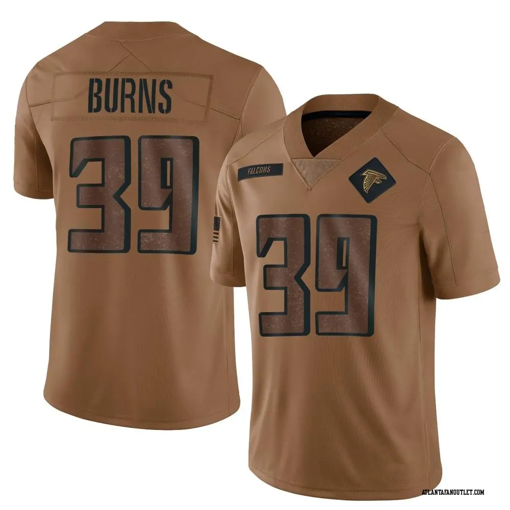 Atlanta Falcons Youth Robert Burns Limited 2023 Salute To Service Jersey - Brown