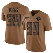 Atlanta Falcons Youth Robert Burns Limited 2023 Salute To Service Jersey - Brown