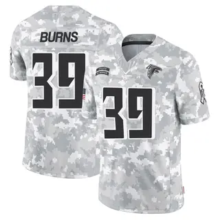 Atlanta Falcons Youth Robert Burns Limited 2024 Salute to Service Jersey - Arctic Camo