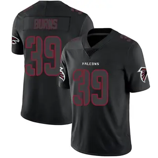 Atlanta Falcons Youth Robert Burns Limited Jersey - Black Impact