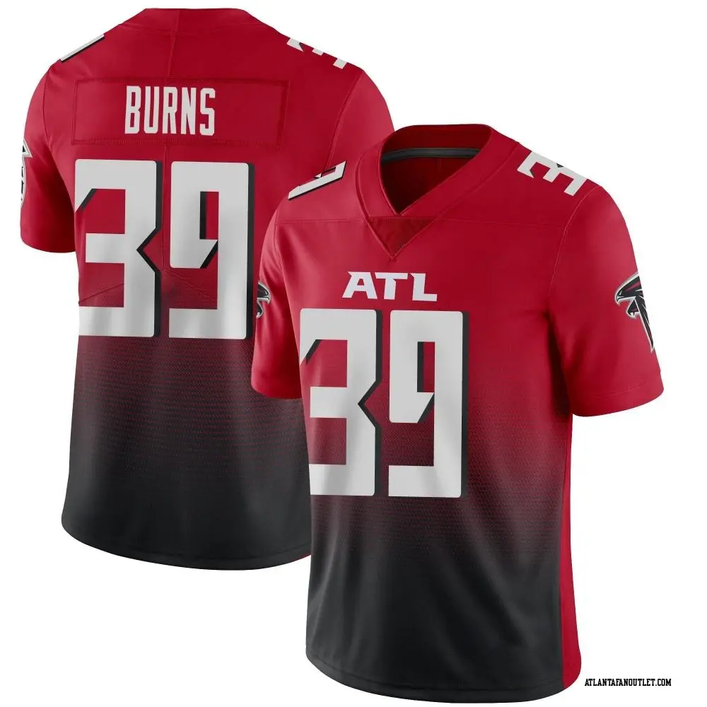 Atlanta Falcons Youth Robert Burns Limited Vapor 2nd Alternate Jersey - Red