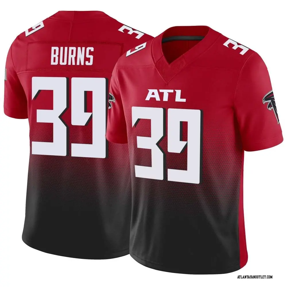Atlanta Falcons Youth Robert Burns Limited Vapor F.U.S.E. Jersey - Red