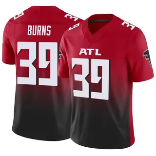 Atlanta Falcons Youth Robert Burns Limited Vapor F.U.S.E. Jersey - Red