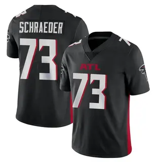 Atlanta Falcons Youth Ryan Schraeder Limited Vapor Untouchable Jersey - Black