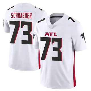Atlanta Falcons Youth Ryan Schraeder Limited Vapor Untouchable Jersey - White