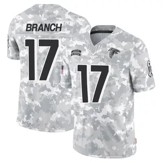 Atlanta Falcons Youth Zachariah Branch Limited 2024 Salute to Service Jersey - Arctic Camo